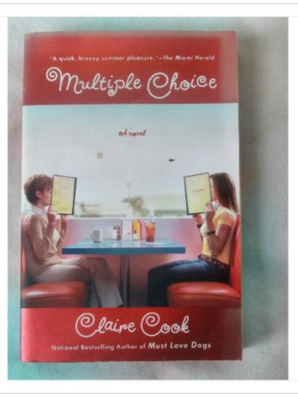 Multiple Choice Claire Cook 2005 First Edition Book Vintage Novel Read Classic